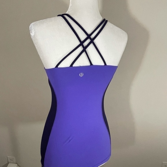 Lululemon sz sm virtuous tank top shelf bra - Picture 4 of 12